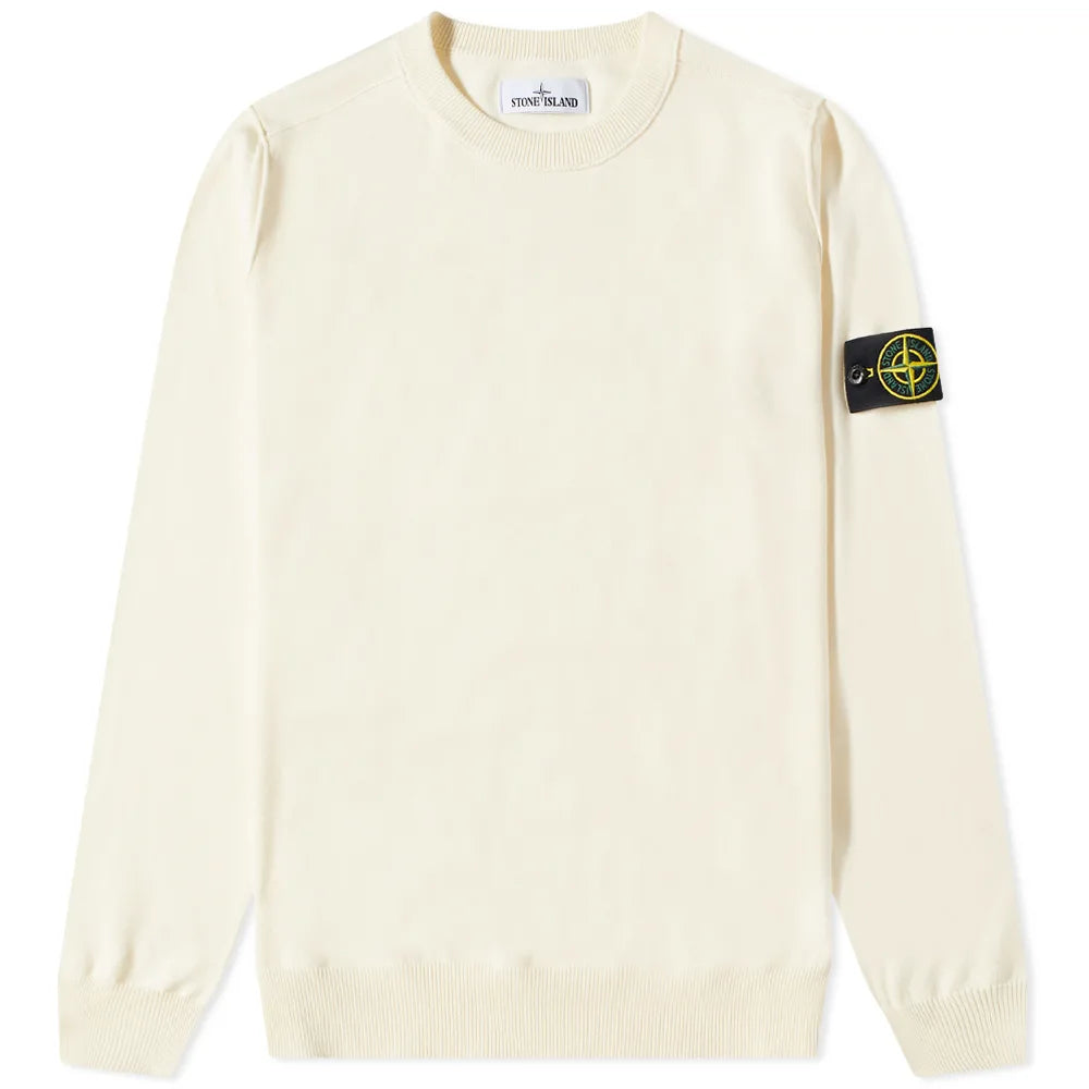 Stone Island Soft Cotton Crewneck Knit