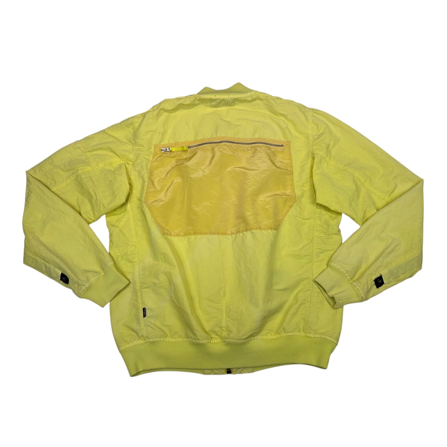 Stone Island Yellow Naslan Ghost Piece Lightweight Jacket