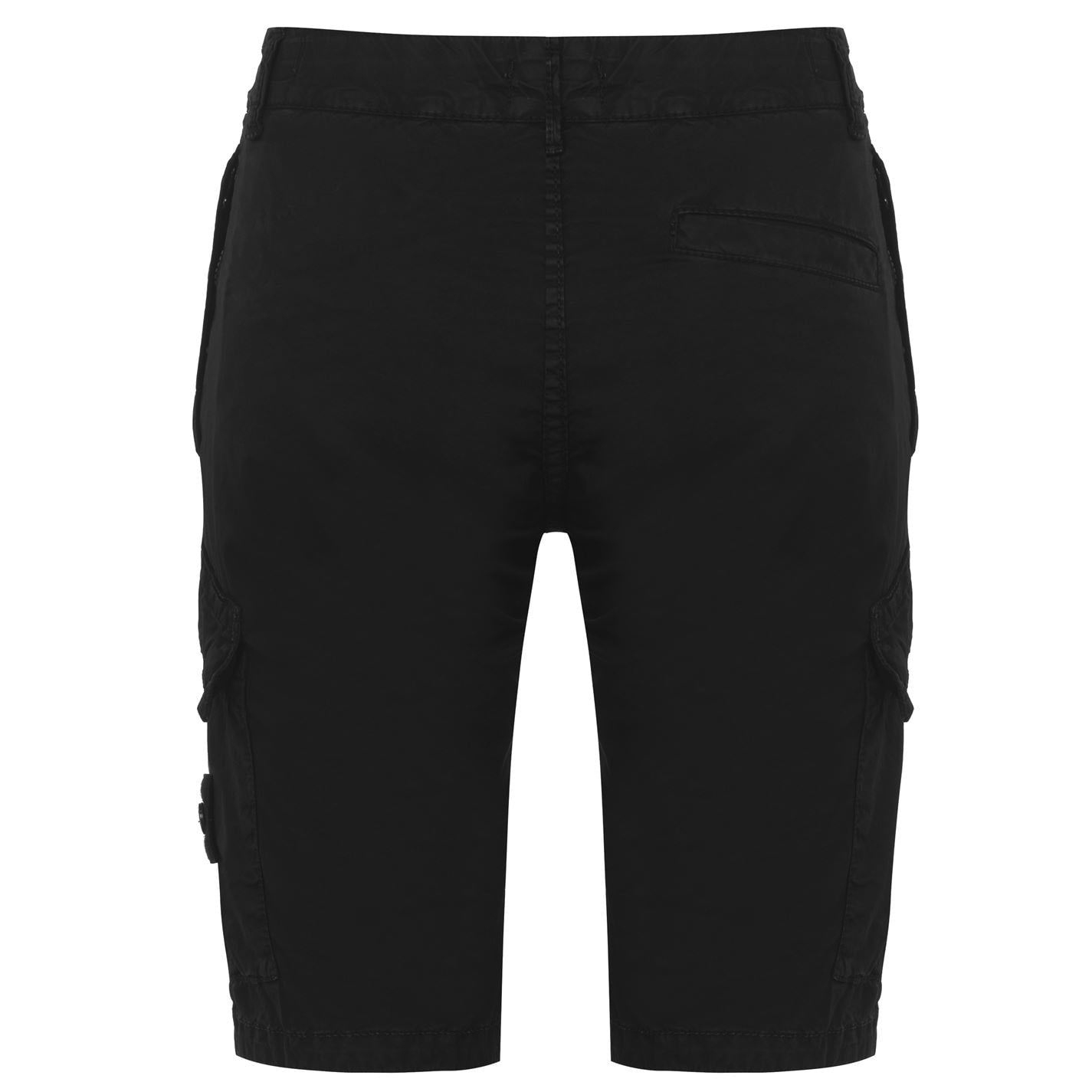 Stone Island Junior Canvas Cargo Shorts