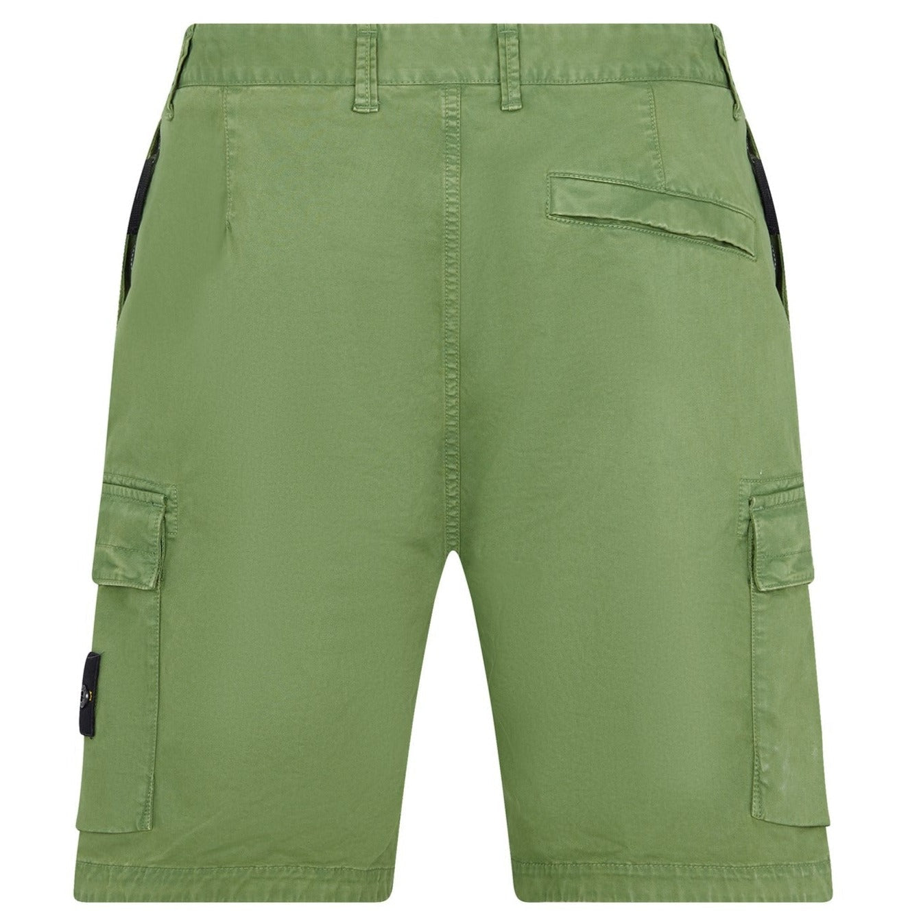 Stone Island Khaki Bermuda Cargo Shorts