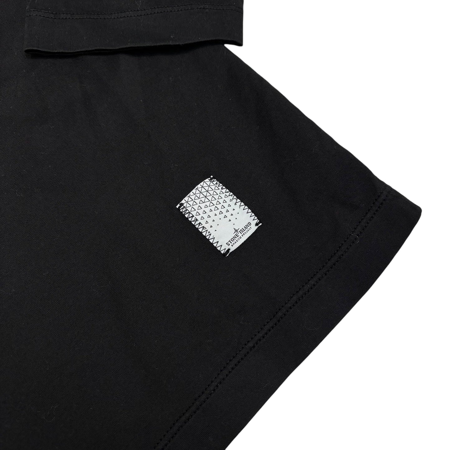 Stone Island Black Long Sleeve Shadow Project Tshirt