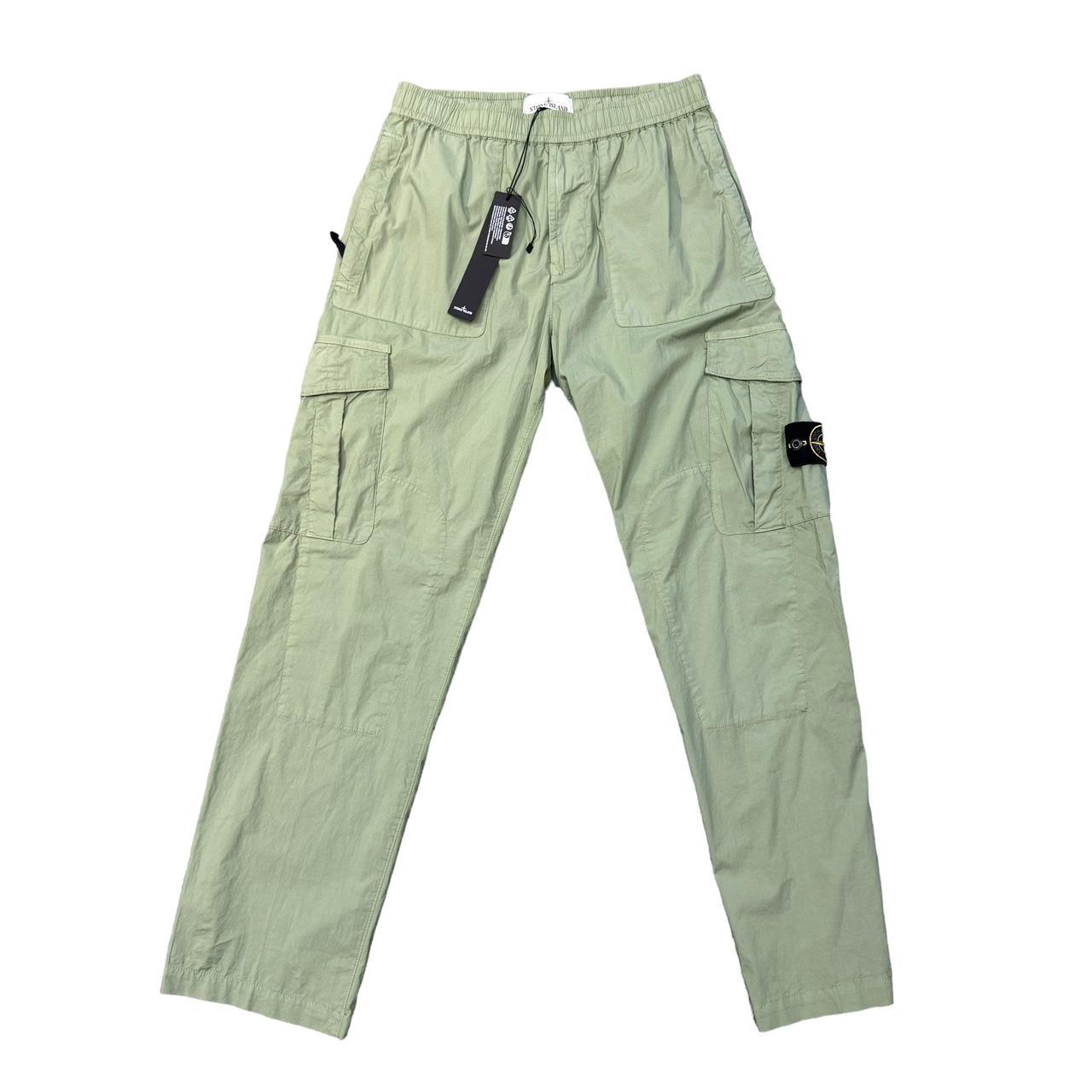 Stone Island Green Cargo Trousers