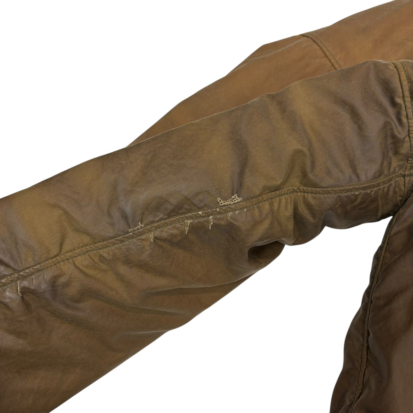 Stone Island Green Vintage Waxed Cotton with Removeable Dutch Liner Jacket
