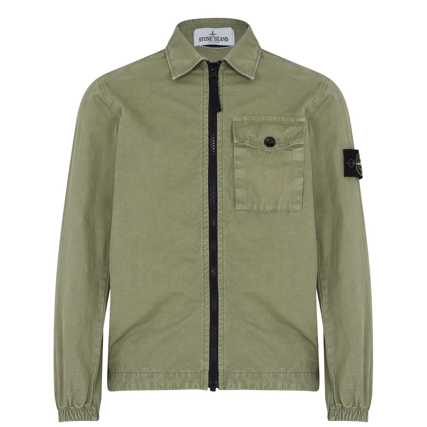 Stone Island Junior Khaki Overshirt