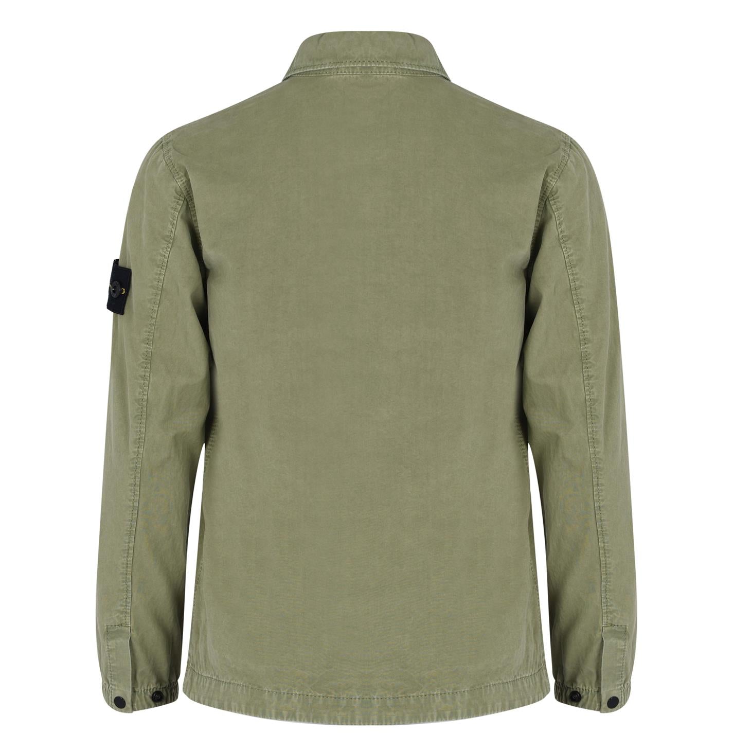 Stone Island Junior Khaki Overshirt