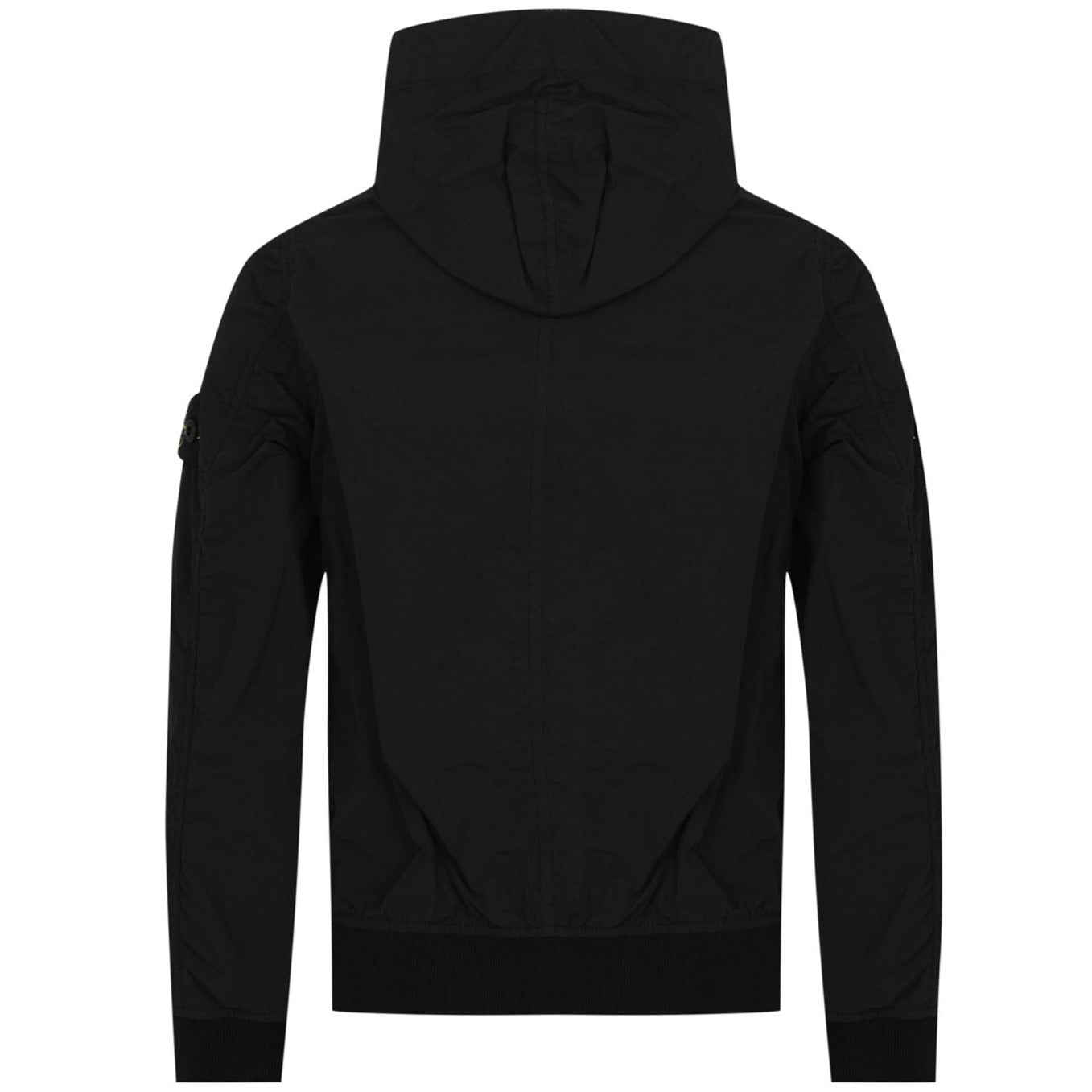 Stone Island Junior Black Crinkle Reps Jacket