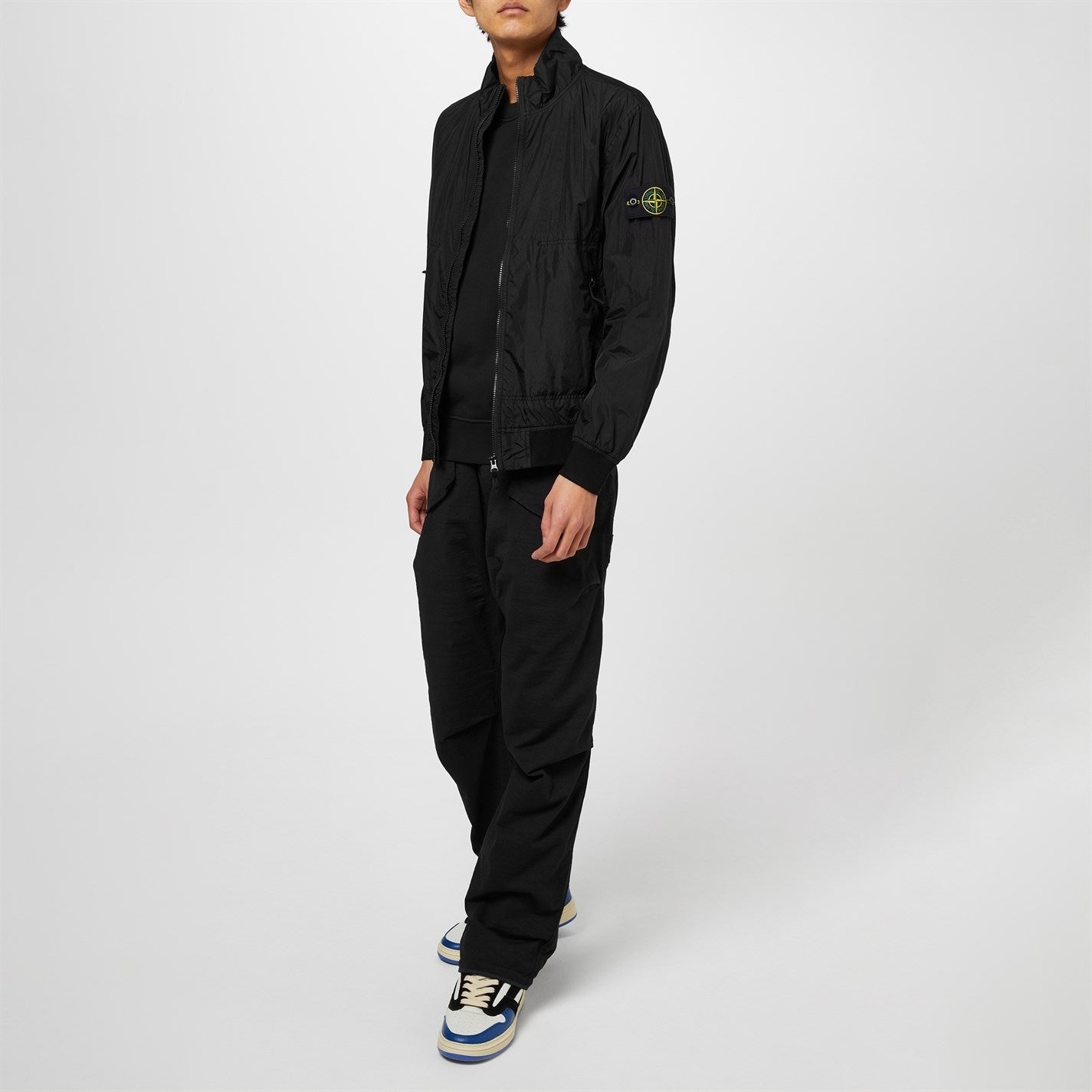 Stone Island Crinkle Reps Bomber Midweight Jacket