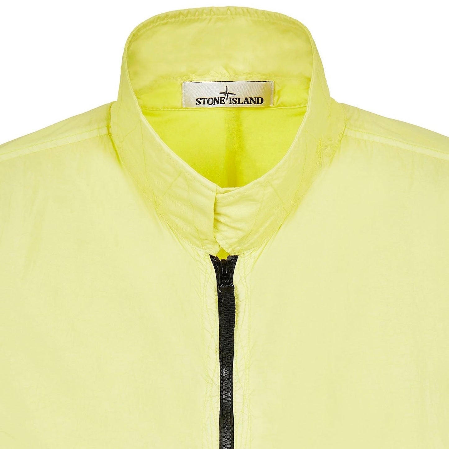 Stone Island Yellow Zip Overshirt