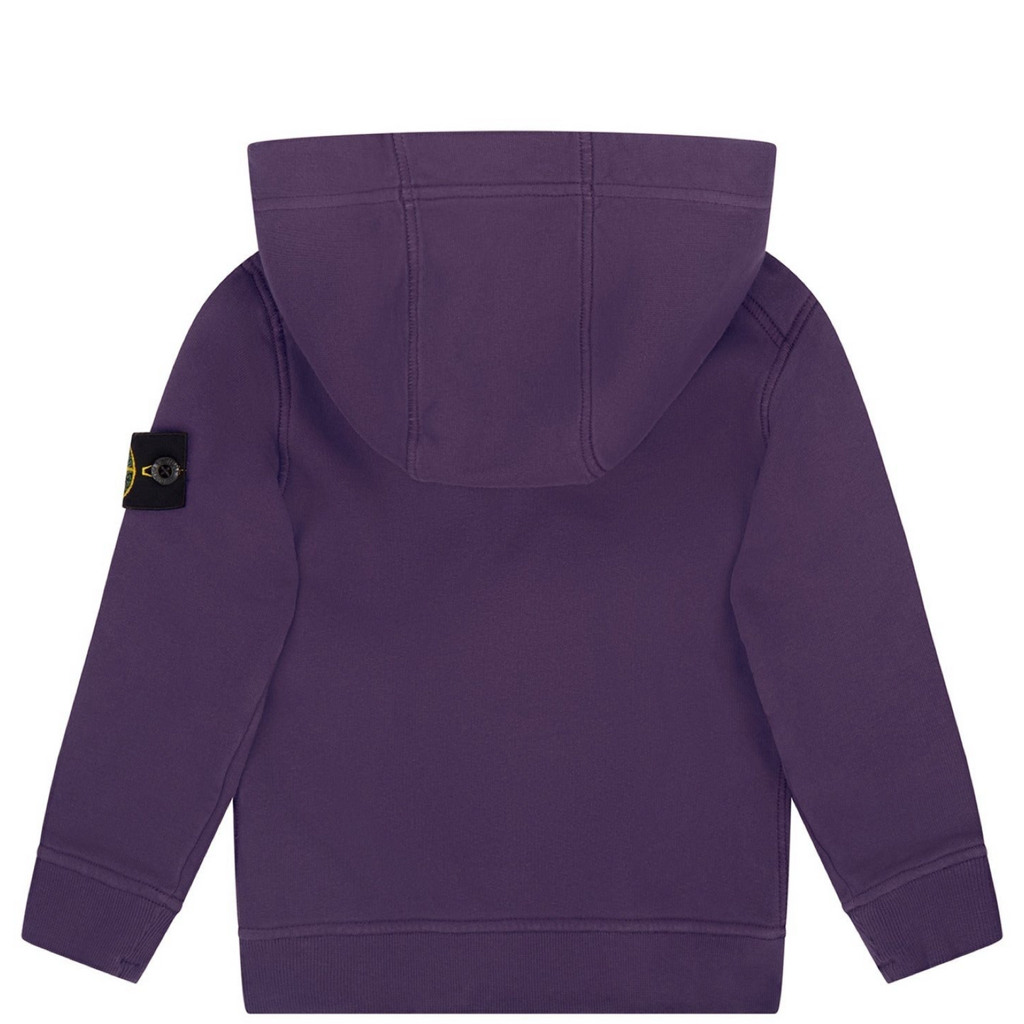Stone Island Junior Purple Zip Hoodie