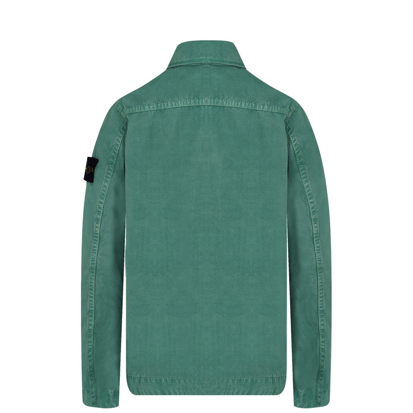 Stone Island Junior Zip Canvas Overshirt