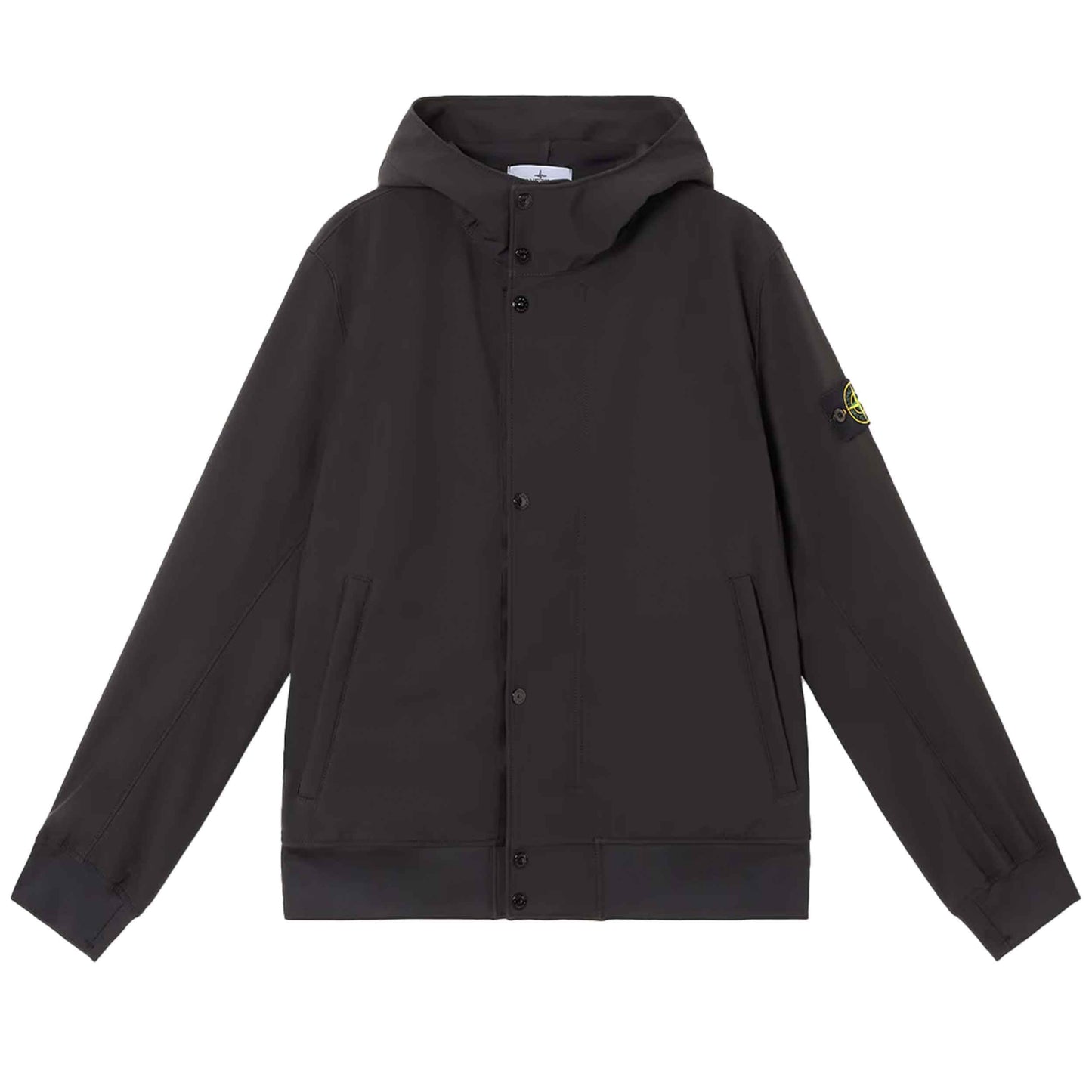 Stone Island Light Soft Shell-R Jacket in Charcoal Grey