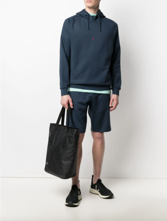 Stone Island embroidered-logo shorts