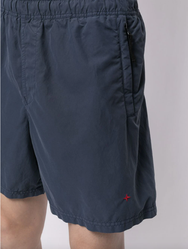 Stone Island embroidered marina bermuda shorts