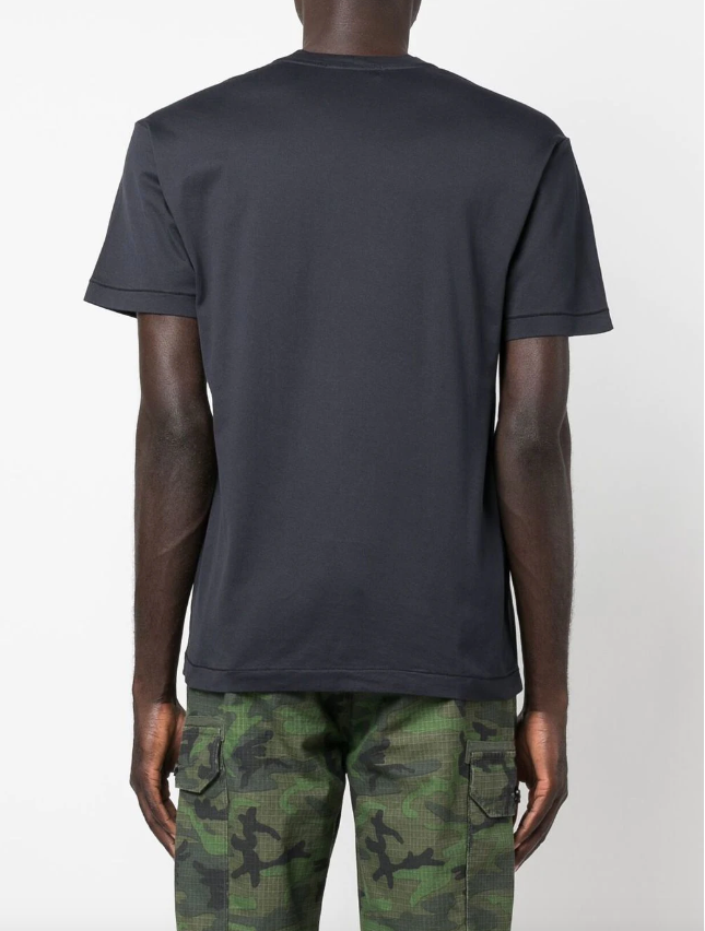 Stone Island Compass-motif cotton T-shirt