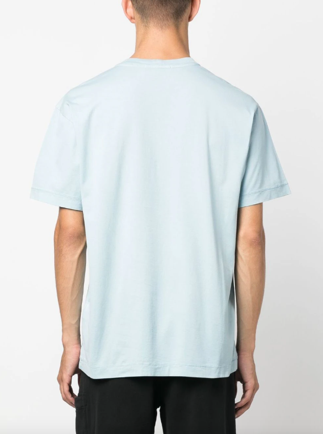 Stone Island Compass-motif cotton T-shirt