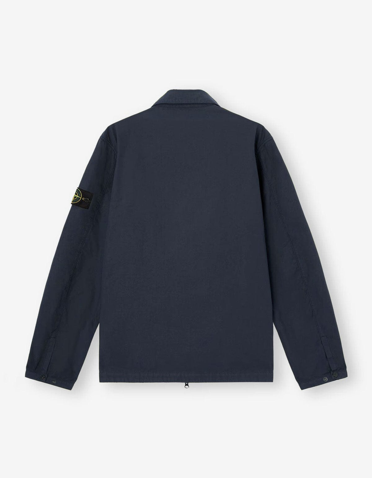 Stone Island Blue Canvas Weave Overshirt