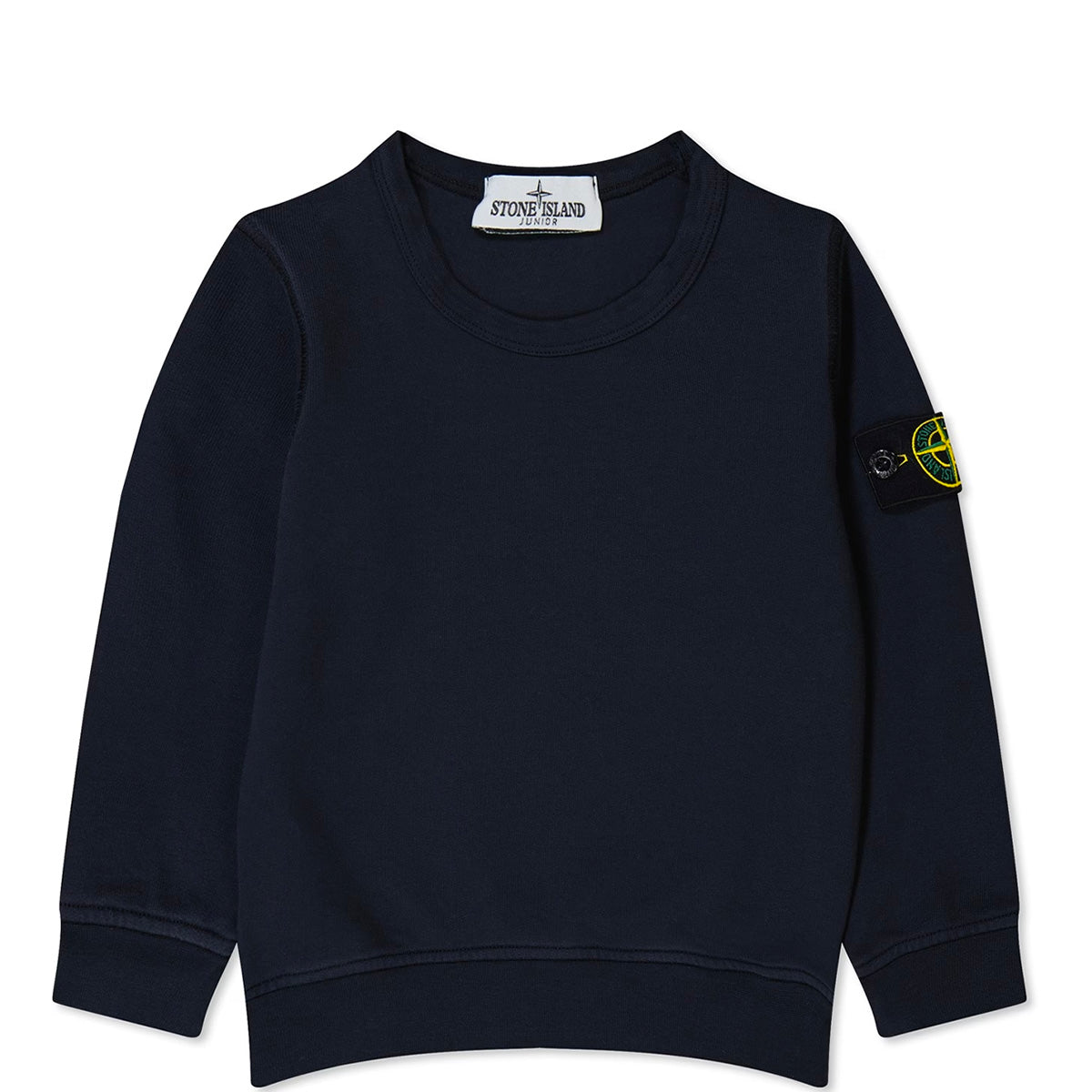 Stone Island Junior Badge Sleeve Sweatshirt