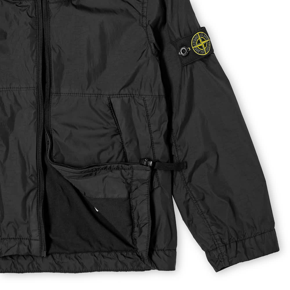 Stone Island Junior Crinkle Reps Hooded Jacket