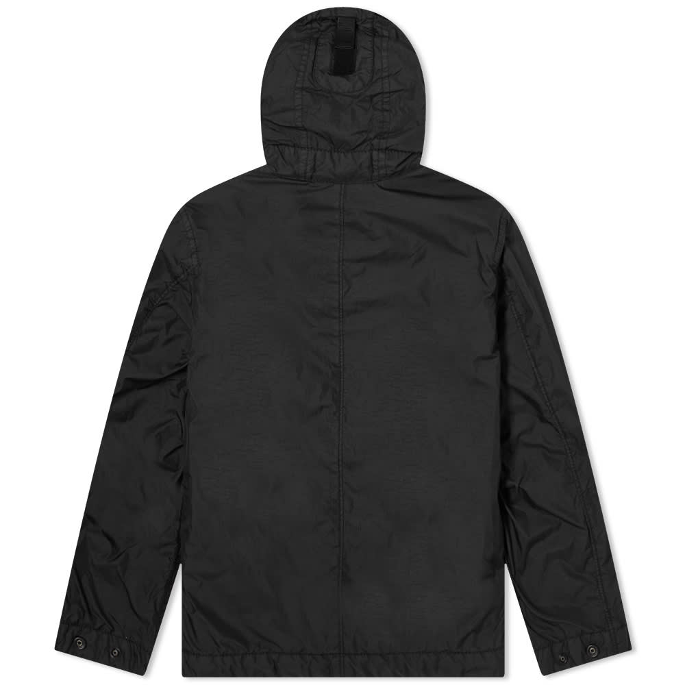 Stone Island Junior Crinkle Reps Hooded Jacket