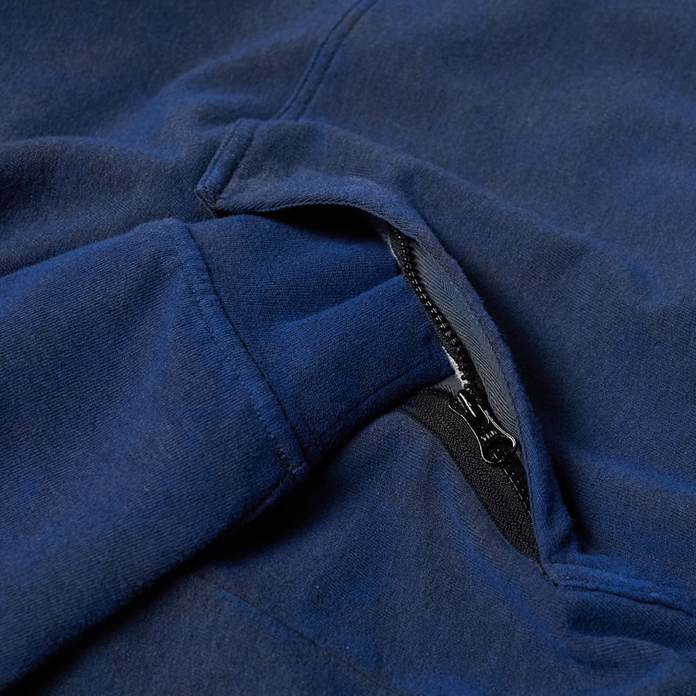 Stone Island Junior Navy Dust Treatment Hoodie