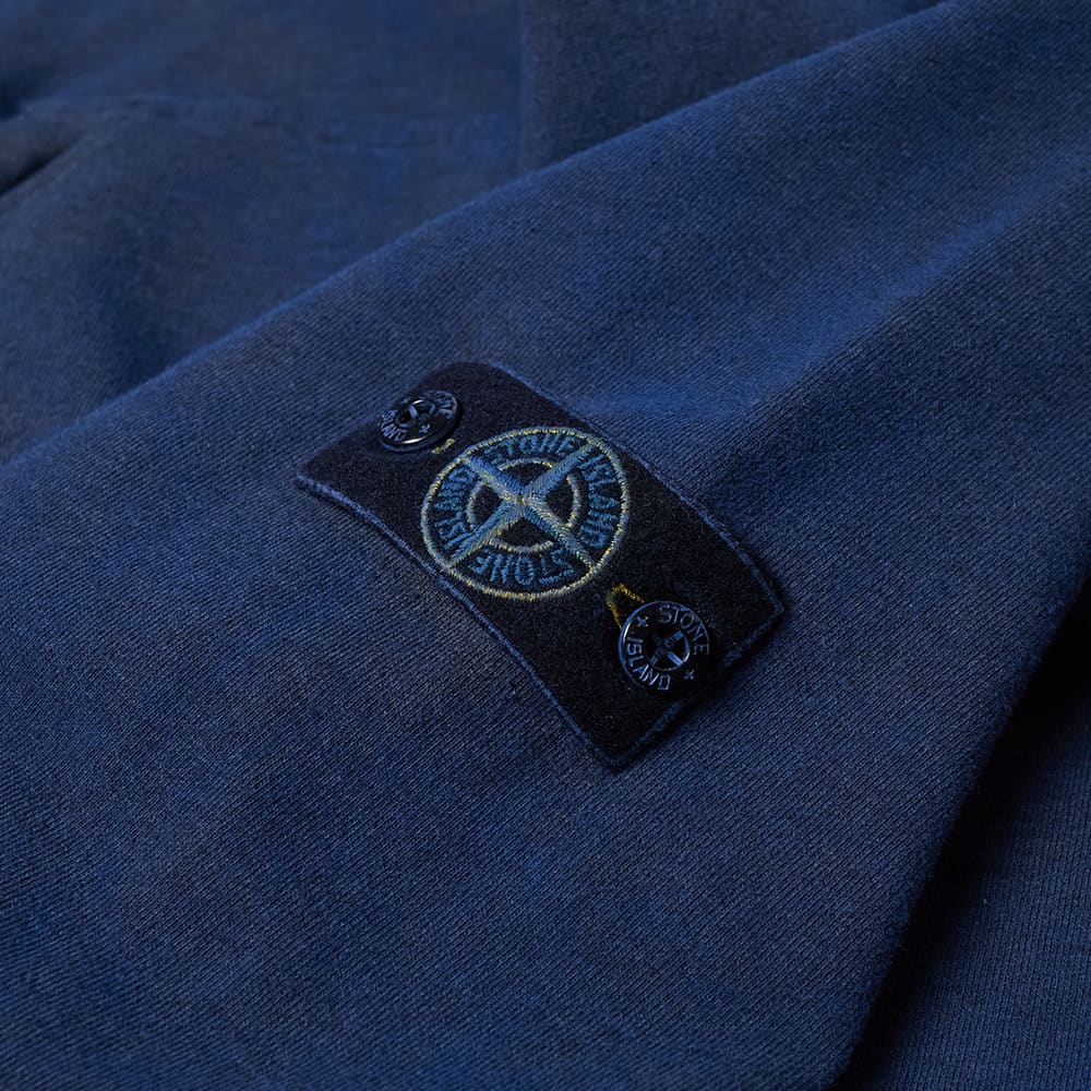 Stone Island Junior Navy Dust Treatment Hoodie