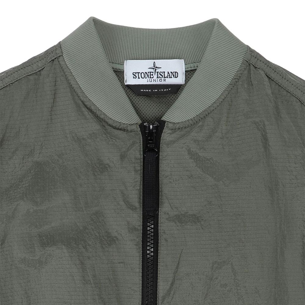 Stone Island Junior Nylon Metal Bomber Jacket