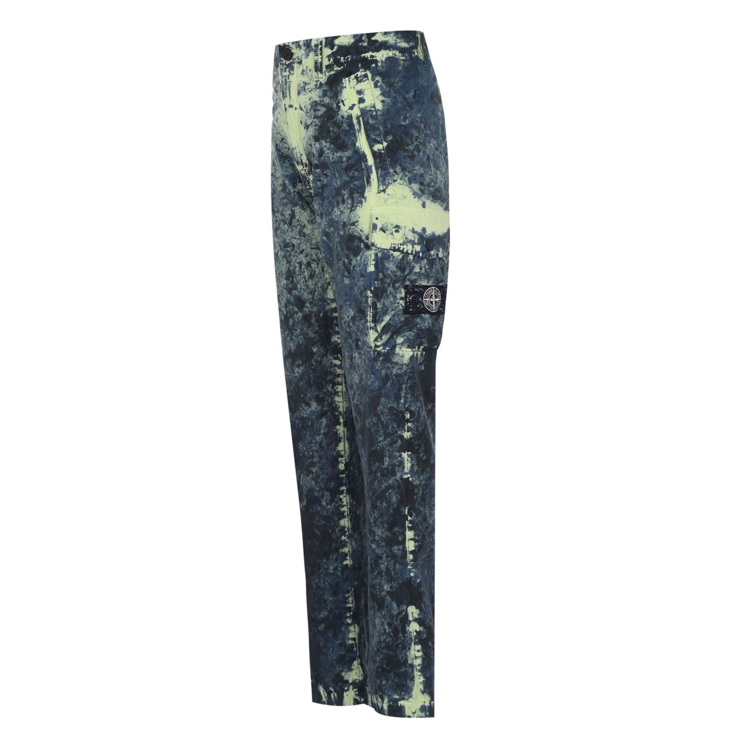 Stone Island Junior Paint Effect Cargos