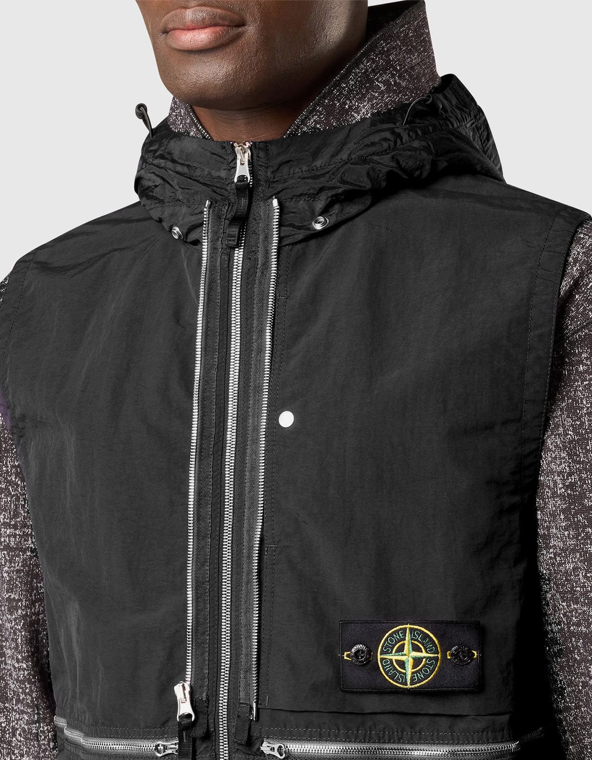 Stone Island Black Nylon Metal Watro-TC Jacket
