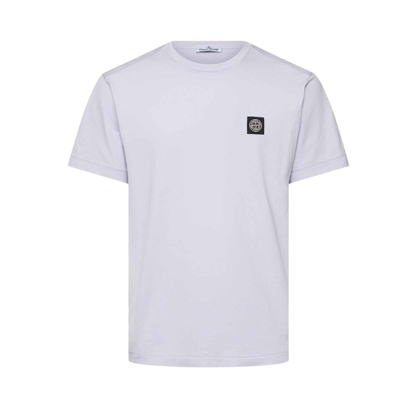 Stone Island Compass Logo T-Shirt in Lilac