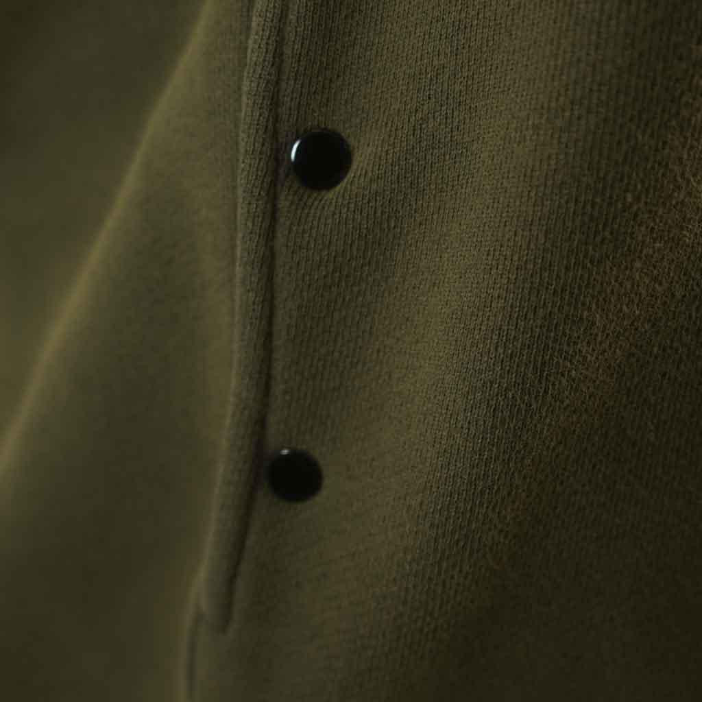 Stone Island Cotton Diagonal Raised Fleece "Old" Effect Crewneck Sweatshirt in Military Green