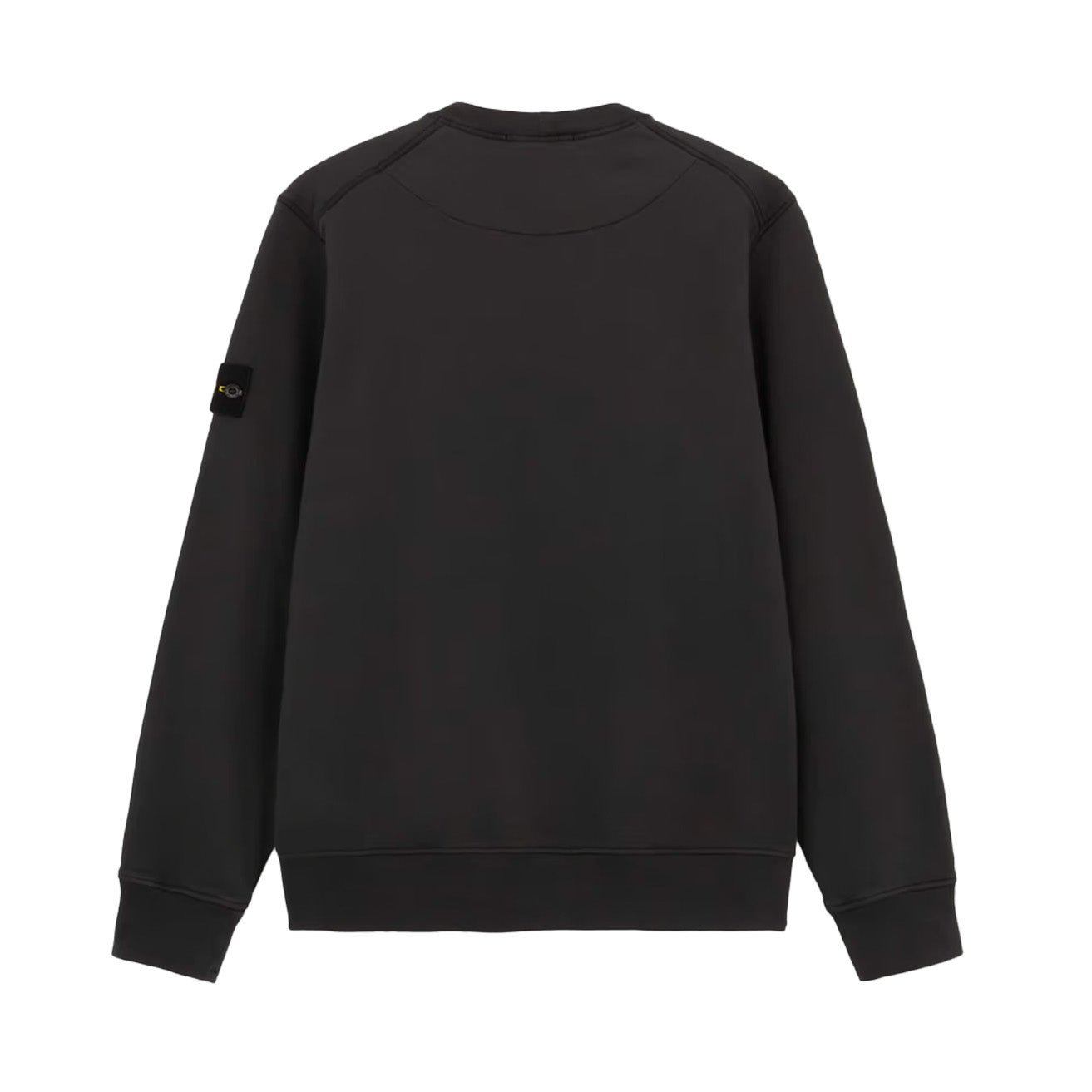 Stone Island Cotton Fleece Crewneck Sweatshirt in Lead Grey