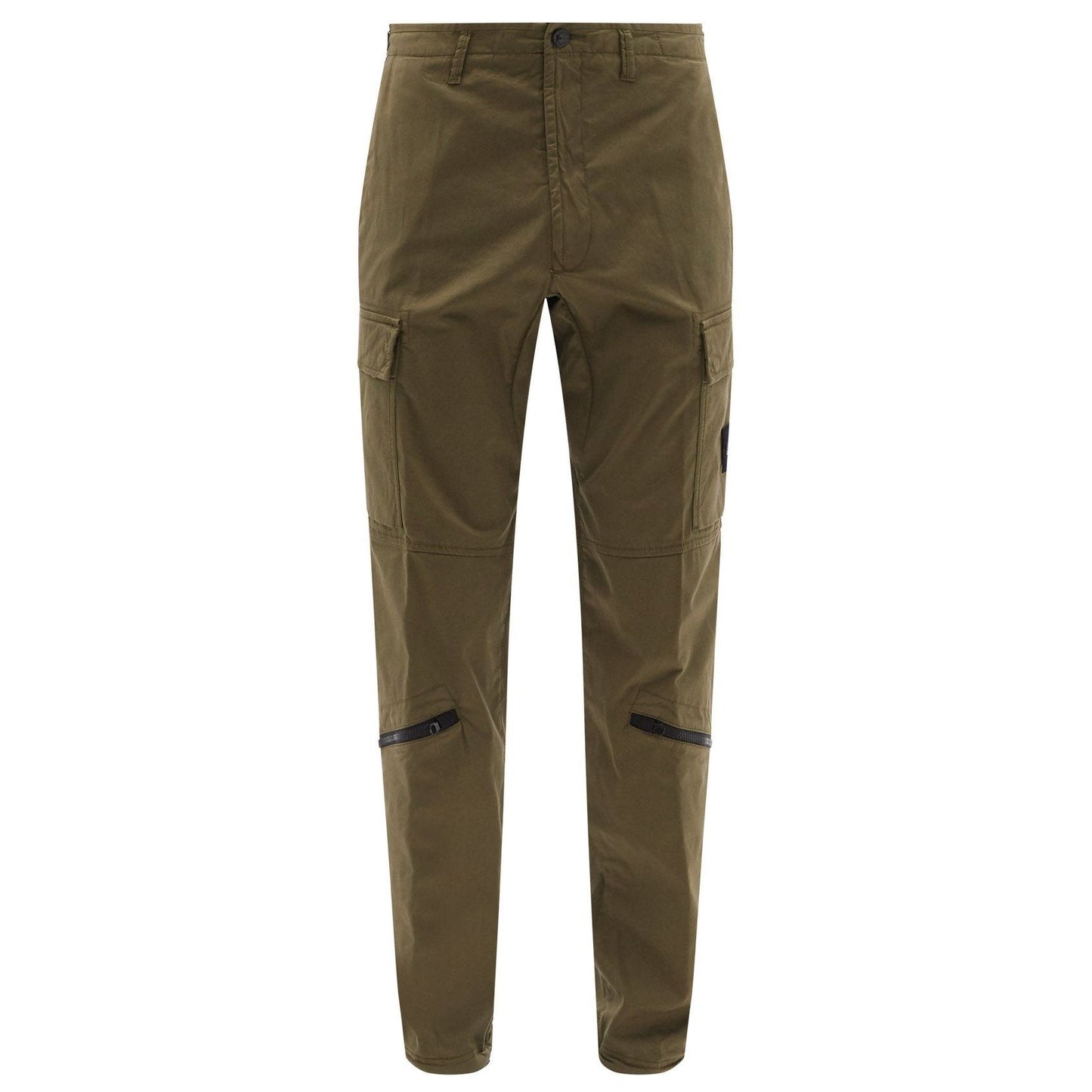 Stone Island Garment Dyed Tapered Cargos