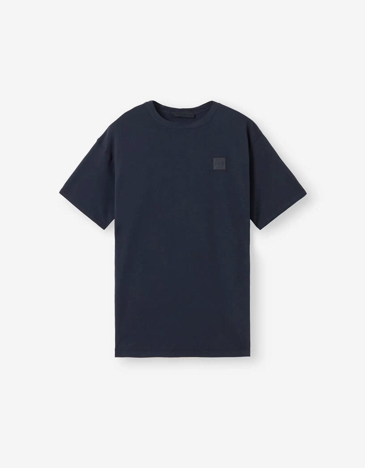 Stone Island Ghost Blue Compass Patch T-Shirt