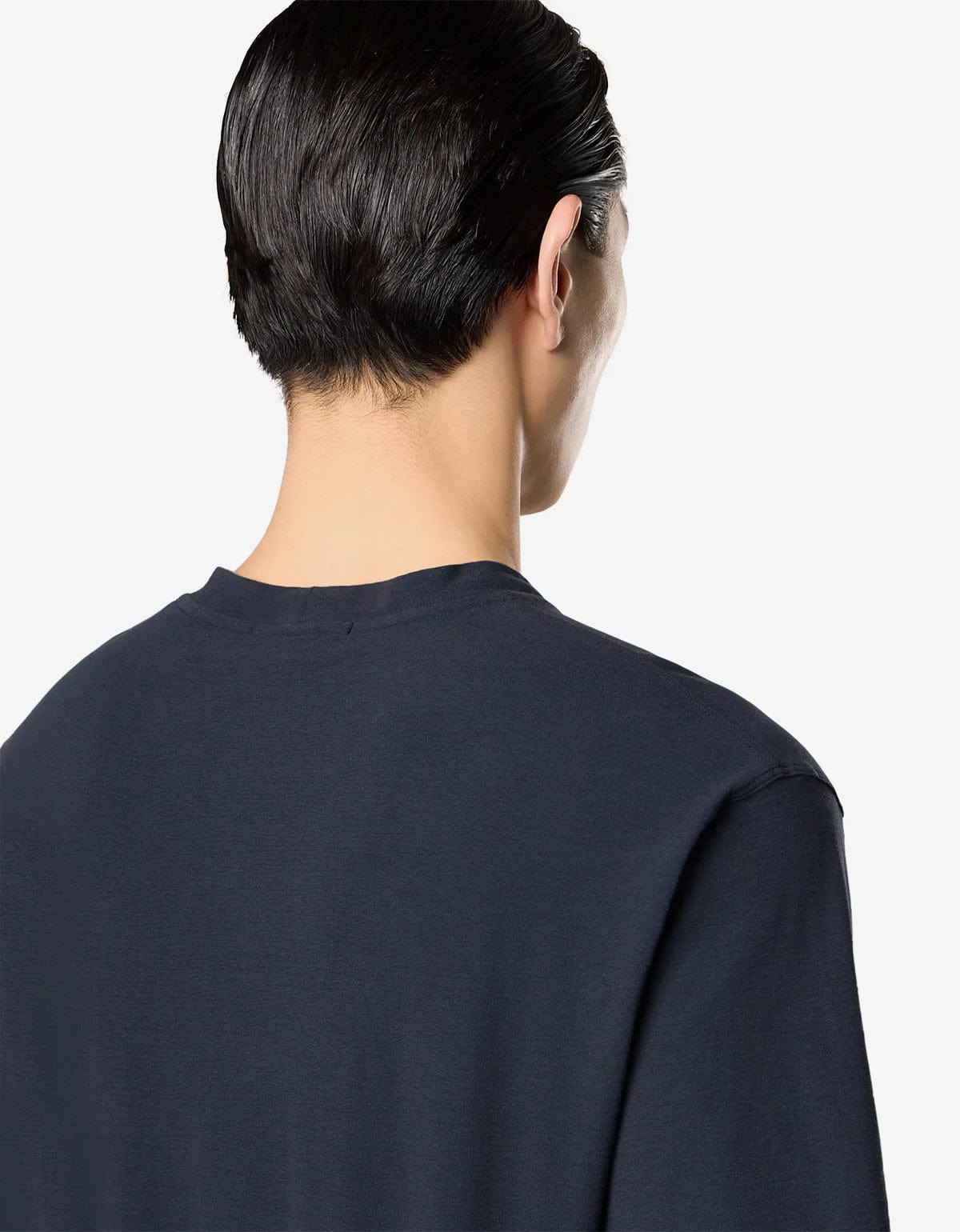 Stone Island Ghost Blue Compass Patch T-Shirt