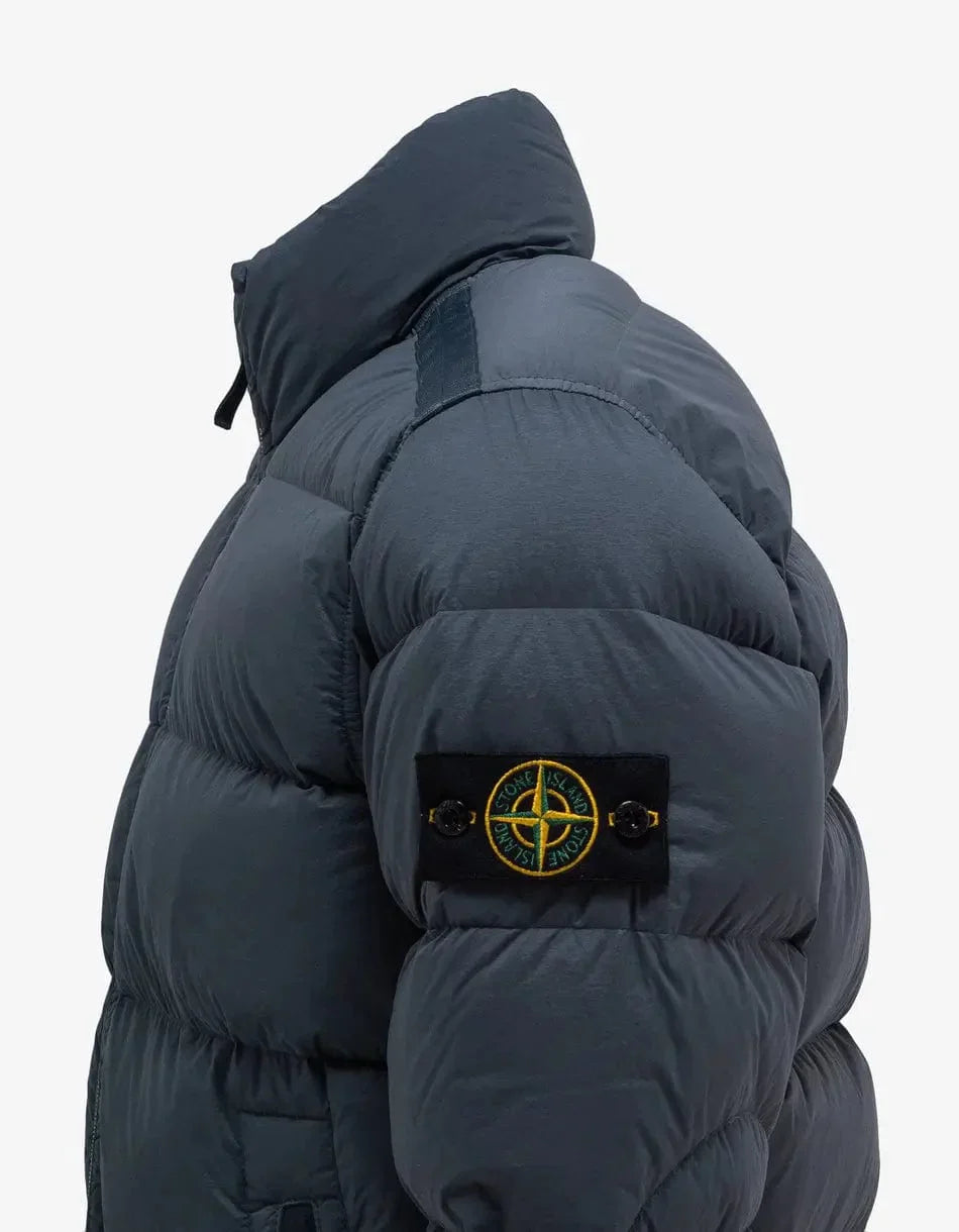 Stone Island Grey Down Jacket