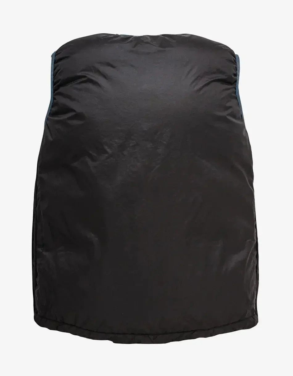 Stone Island Grey Reversible Nylon Metal Down Gilet