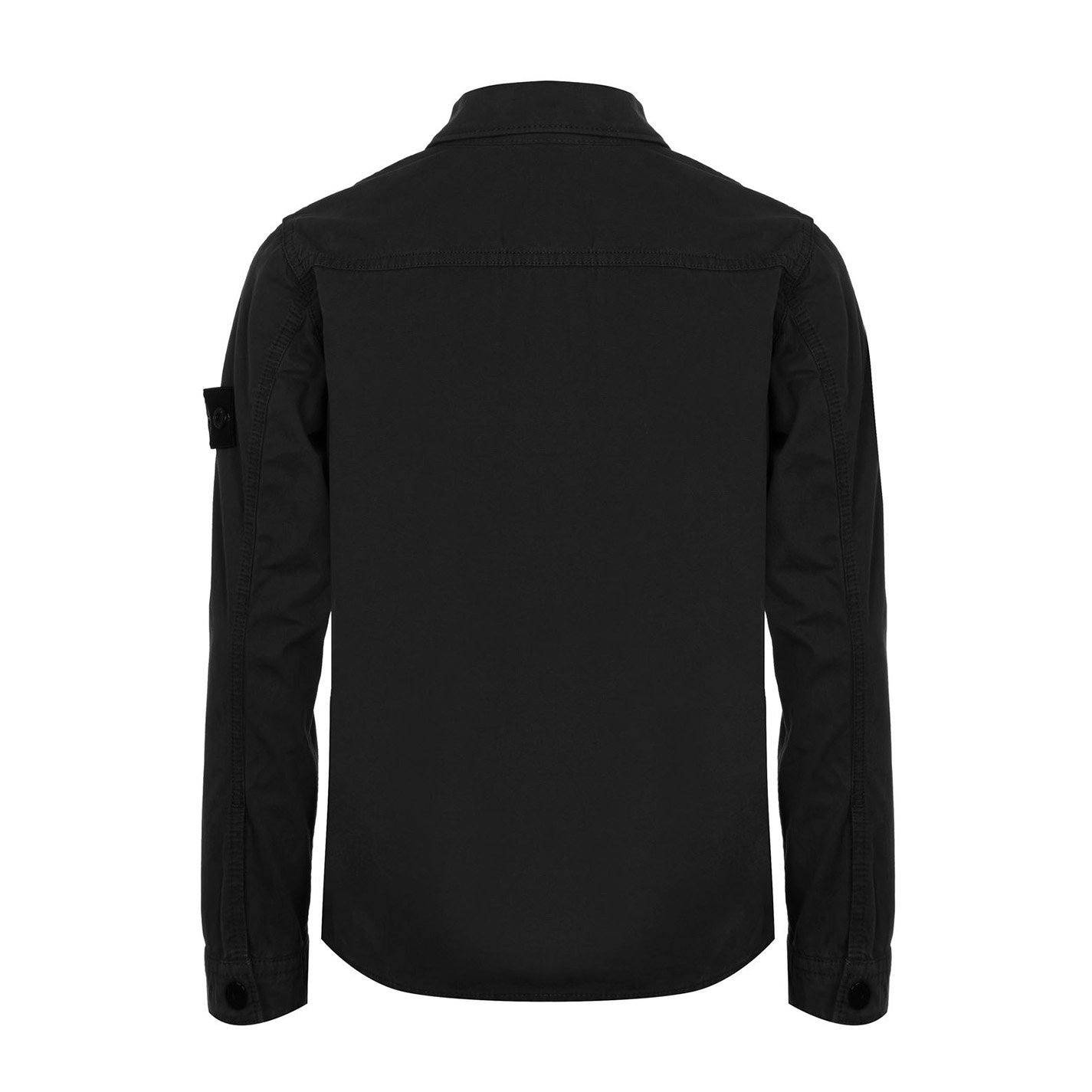 Stone Island Junior Canvas Dyed Overshirt