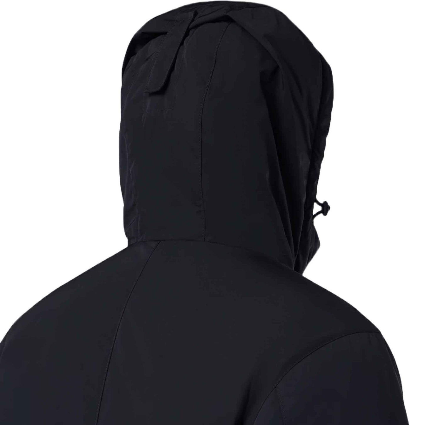 Stone Island Micro Twill With Primaloft Insulation Hooded Jacket in Black