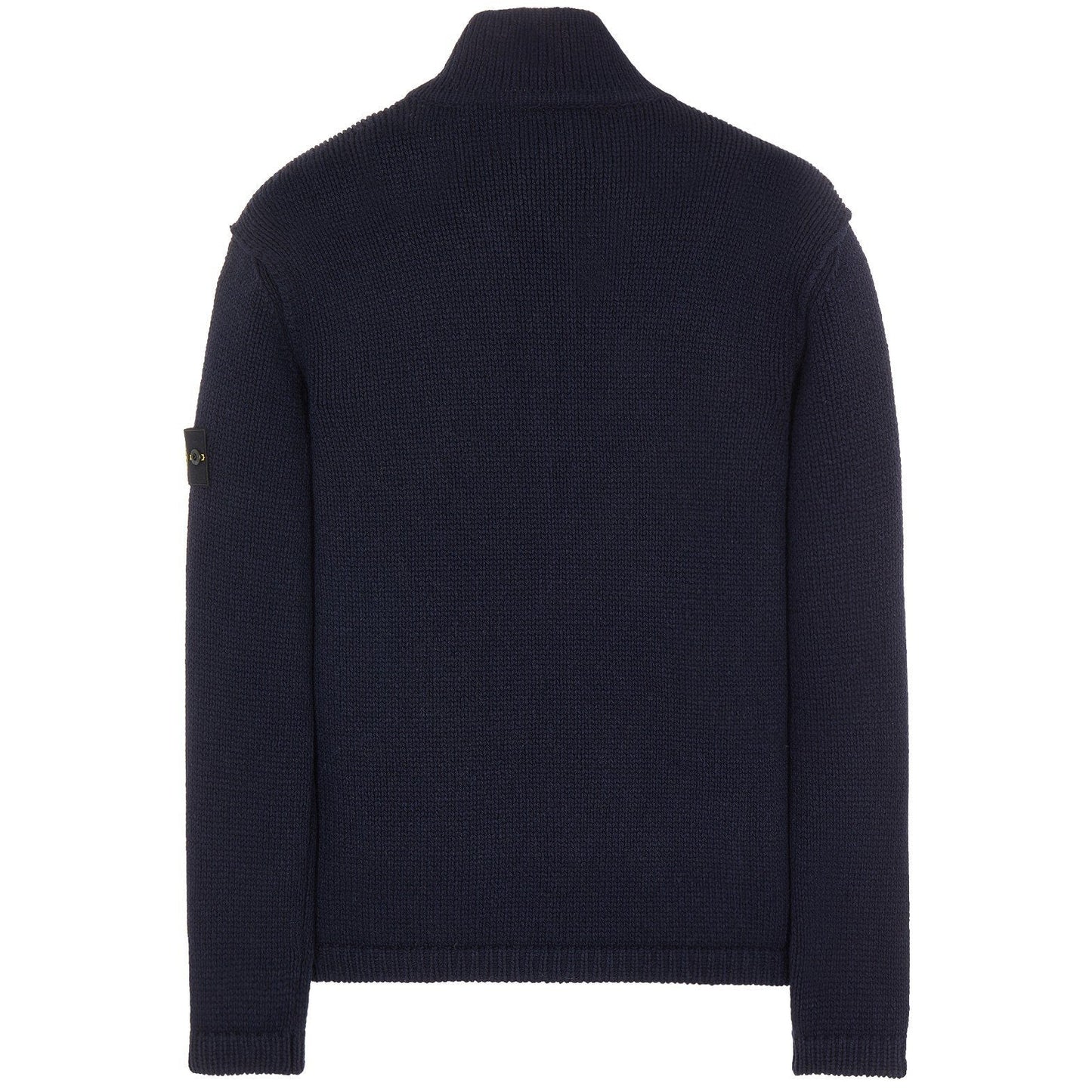 Stone Island Navy Lambswool Knit