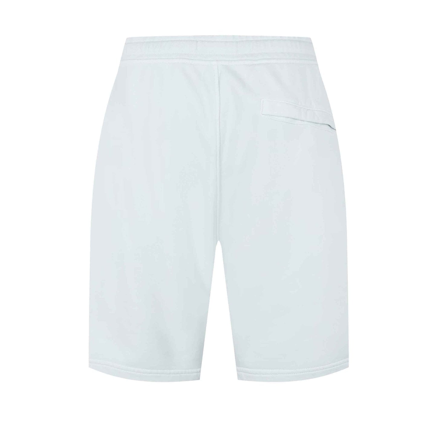 Stone Island Organic Cotton Fleece Cargo Bermuda in Sky Blue