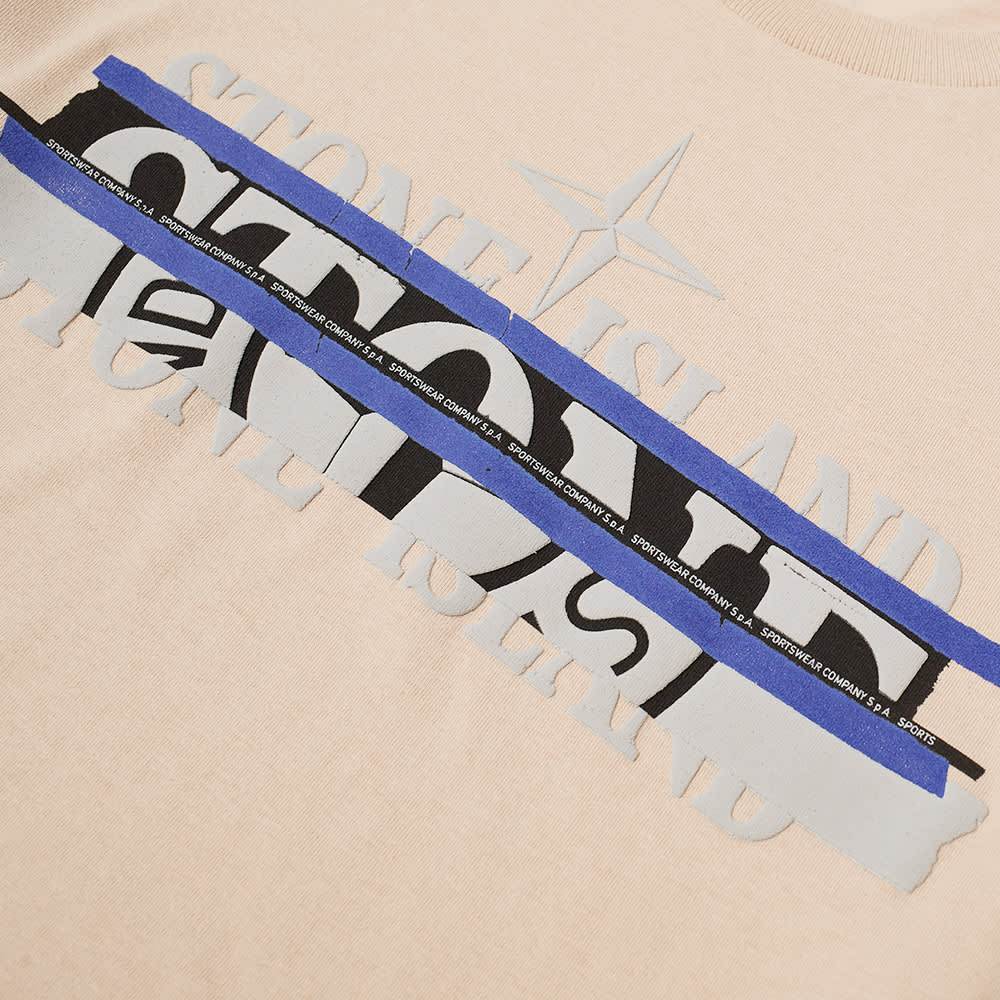 Stone Island Rose Split Logo T-Shirt