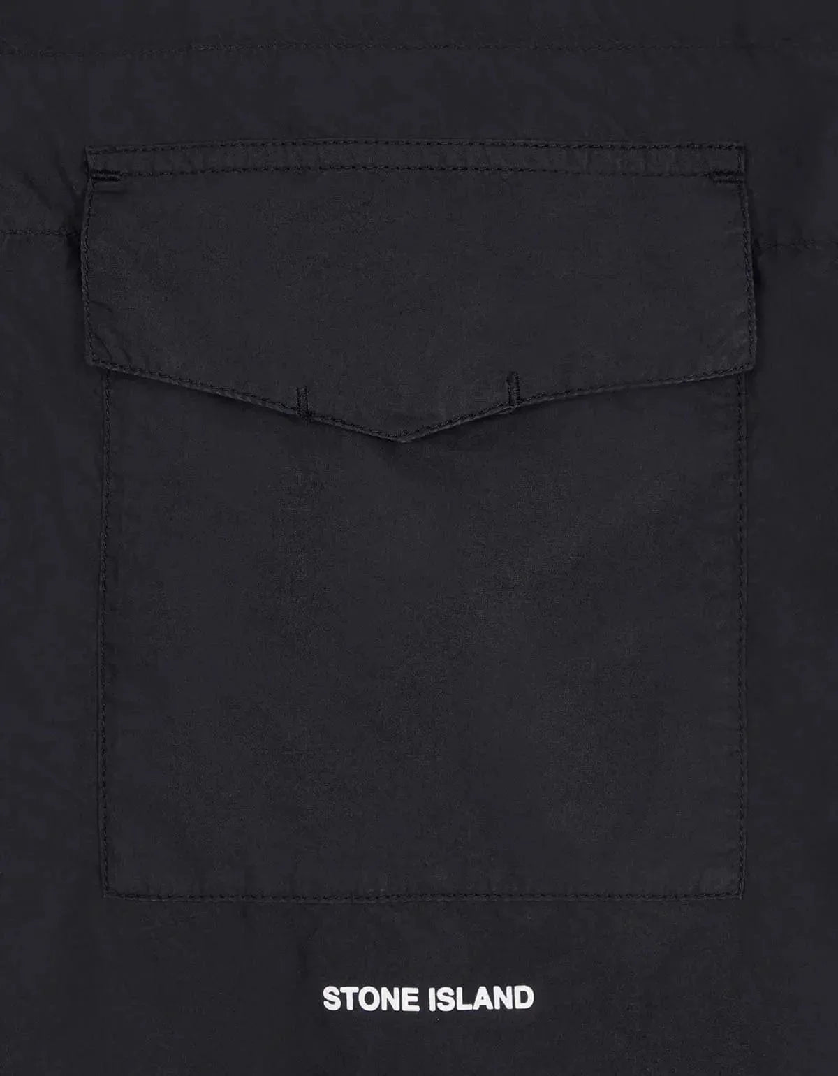 Stone Island Blue Short Sleeve Overshirt