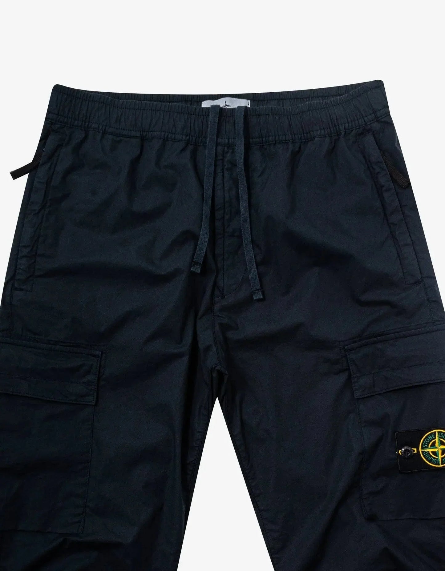 Stone Island Navy Blue Cargo Trousers