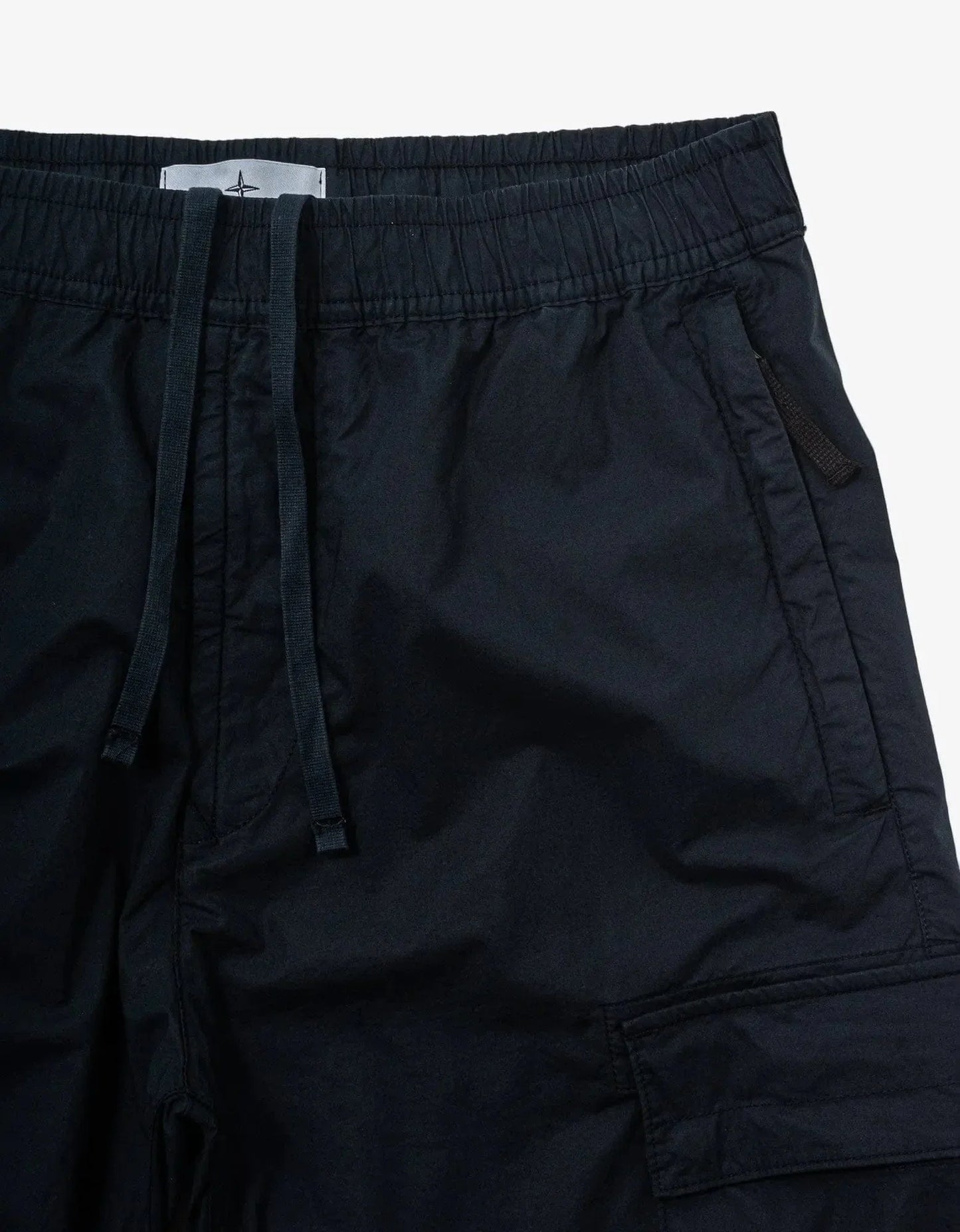 Stone Island Navy Blue Cargo Trousers