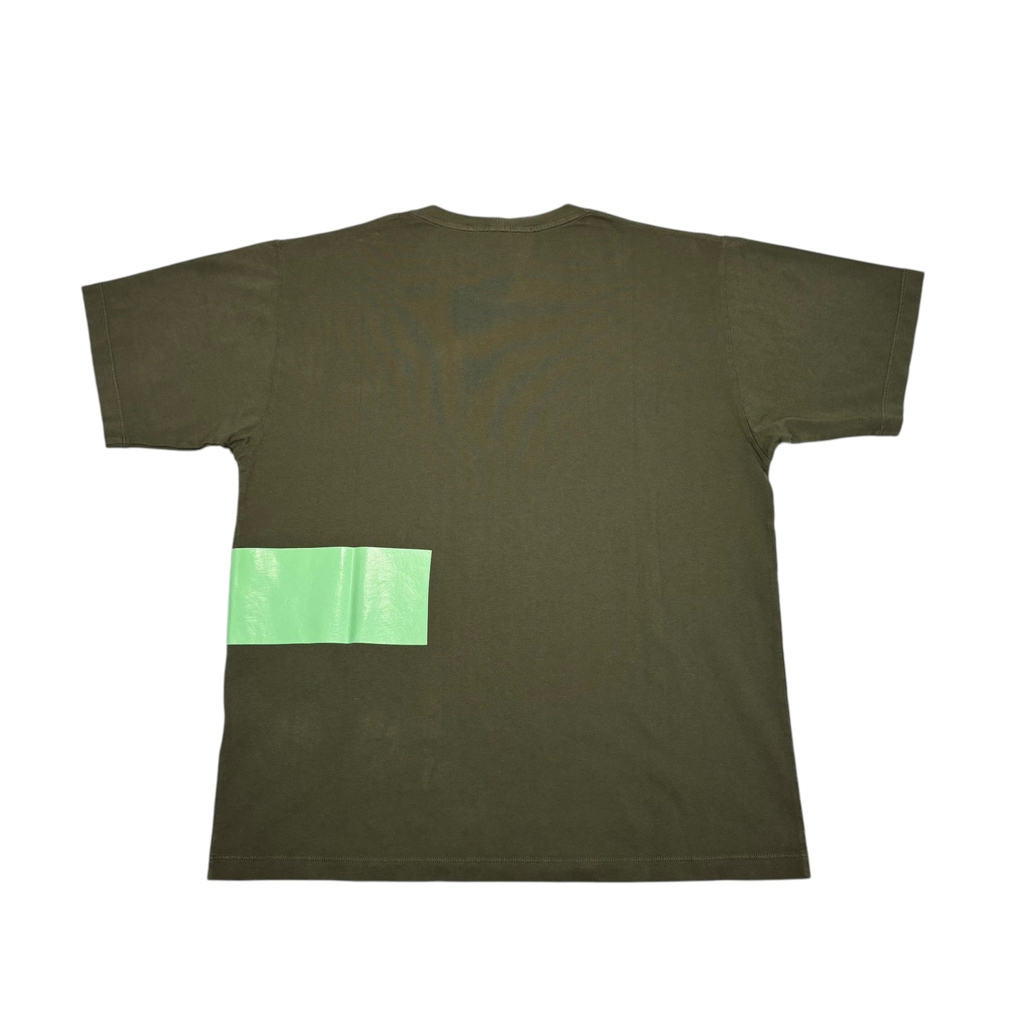 Stone Island Green Large Logo Design TShirts