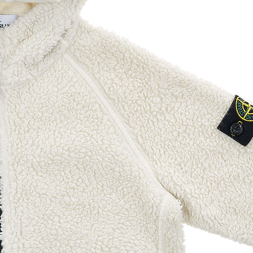 Stone Island Junior Sherpa Fleece Hoodie