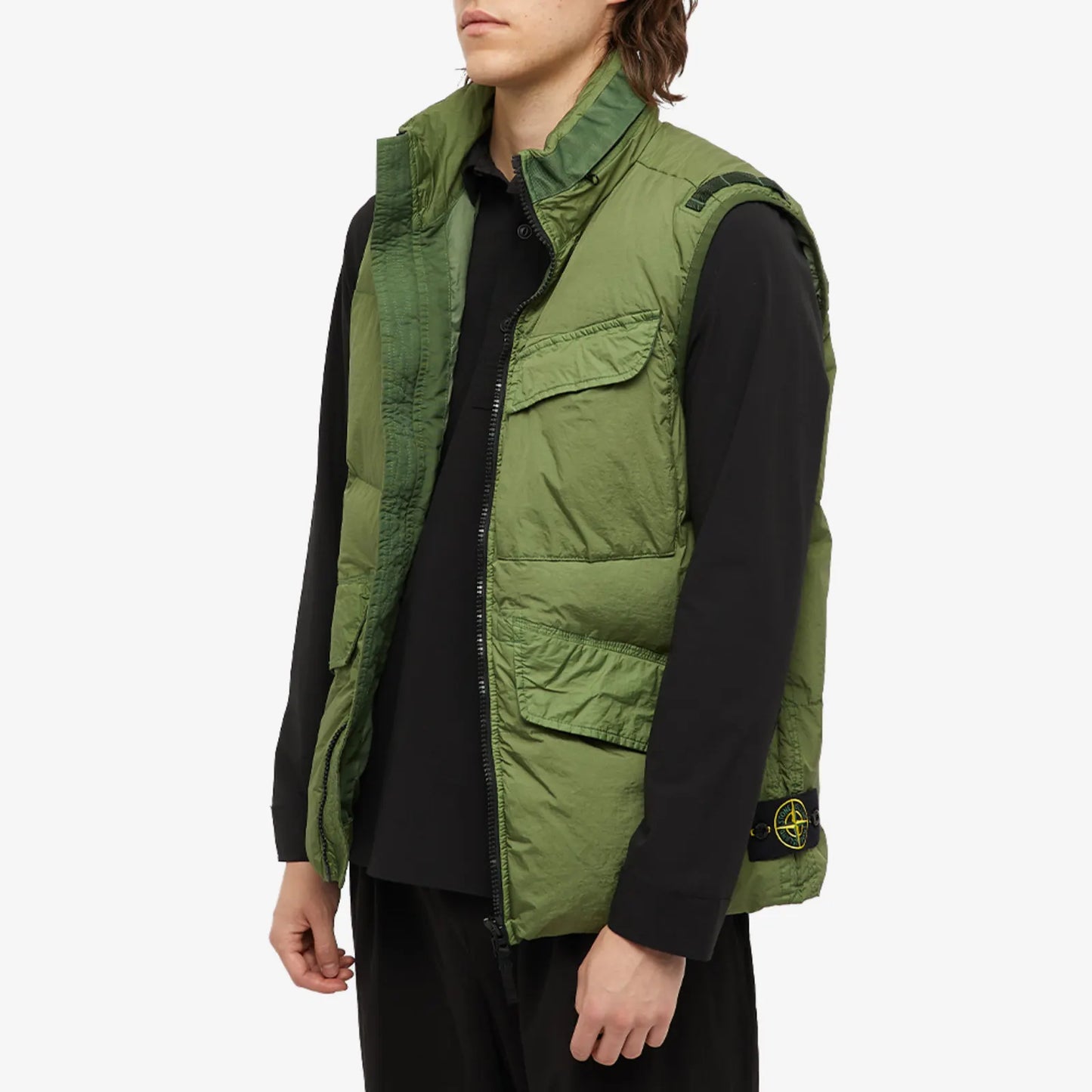 Stone Island Crinkle Reps Bodywarmer