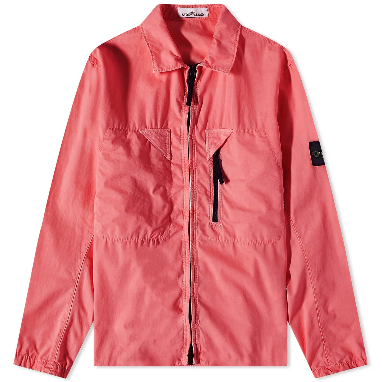 Stone Island Brushed Cotton Overshirt