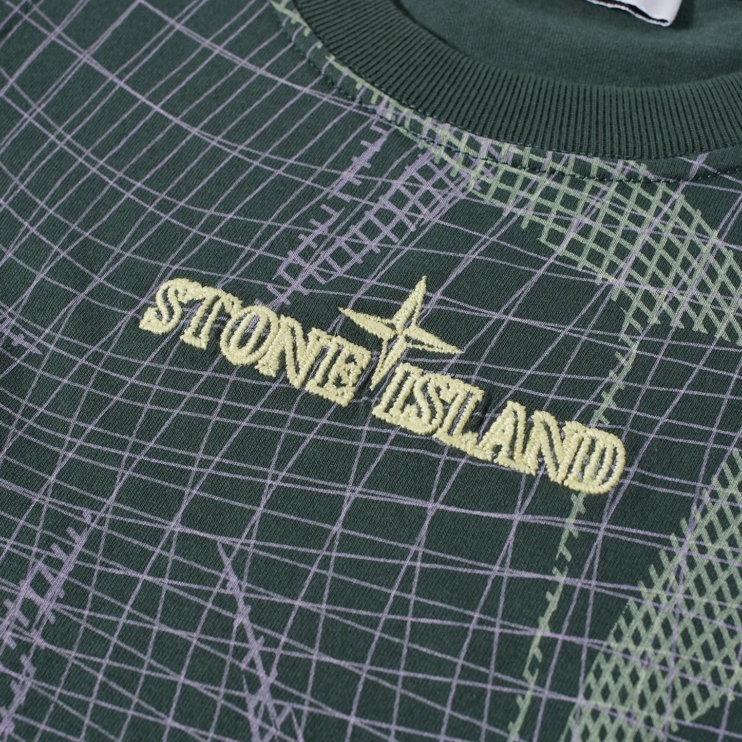 Stone Island Junior Compass Print T-Shirt