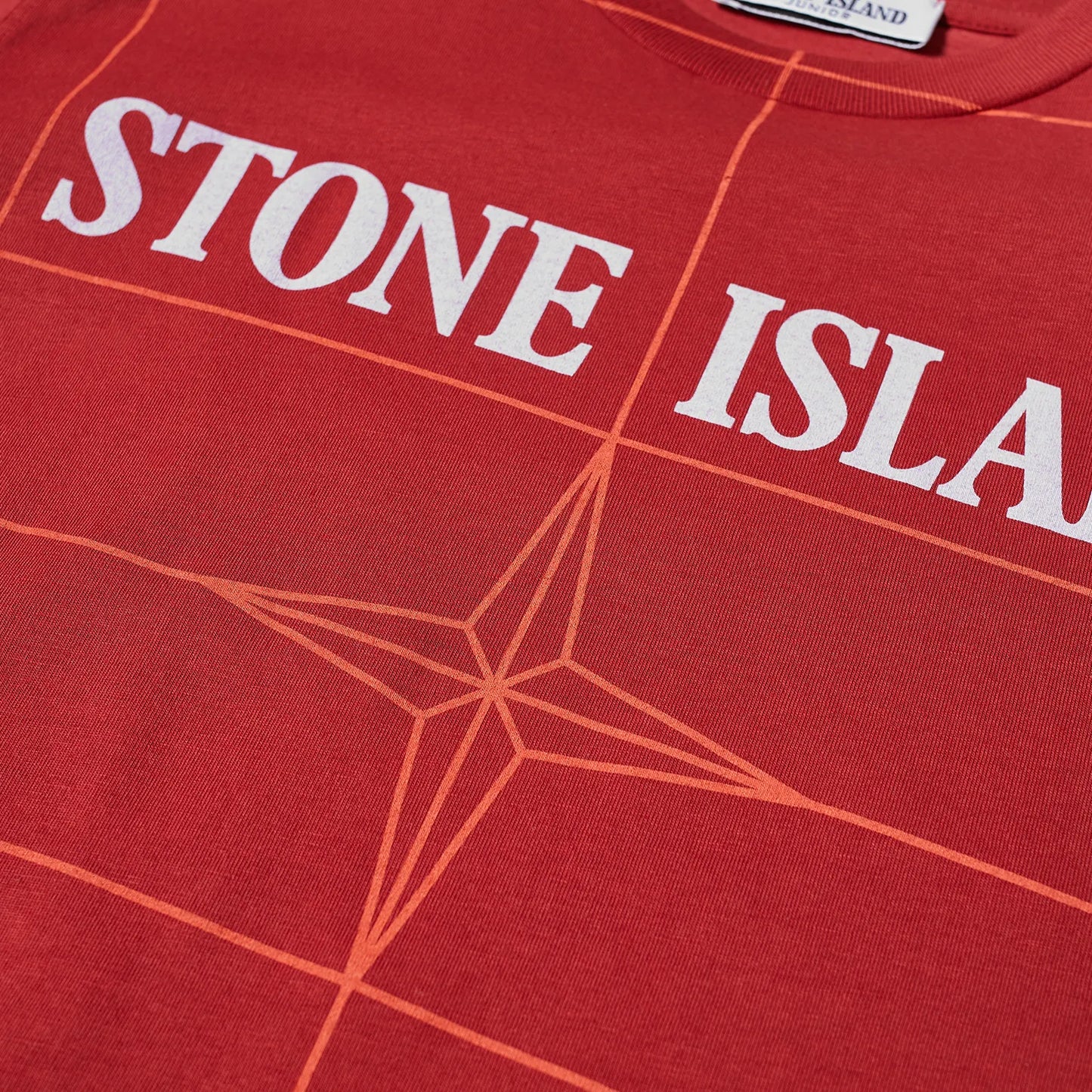 Stone Island Junior Grid T-Shirt